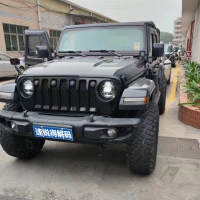 擎耀解碼匹配進(jìn)口硬派越野吉普牧馬人原車CAN協(xié)議應(yīng)用LED大燈改裝